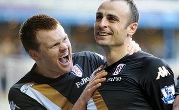 Димитар Бербатов снова забивает, bbc.co.uk