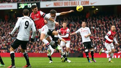 Дубль Жиру не помог Арсеналу победить, фото bbc.co.uk