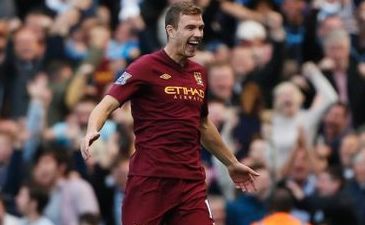 Эдин Джеко, фото dailyrecord.co.uk