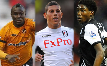 Фримпонг, Бриггз и Амеоби, коллаж Football.ua