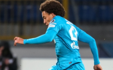 Аксель Витсель оформляет первый дубль в чемпионате России, fc-zenit.ru