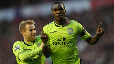 Кристиан Бентеке принес победу Астон Вилле, bbc.co.uk