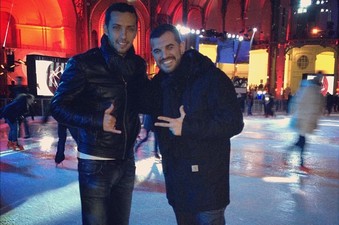 Нене на катке, Instagram