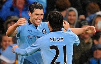 Горожане празднуют гол, skysports.com