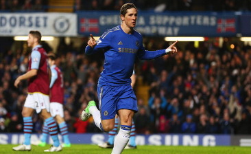 Фернандо Торрес начал избиение, Getty Images