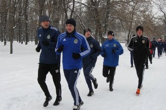 Предновогодний сбор ФК Кремень, fckremen.com