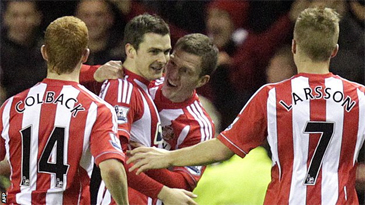 Адам Джонсон принес победу Сандерленду, bbc.co.uk