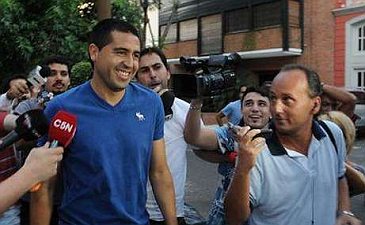 Хуан Роман Рикельме, ole.com.ar