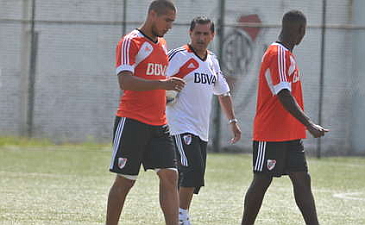 Джонтан Майдана и Рамон Диас, ole.com.ar