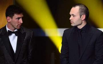 Месси и Иньеста, Getty Images