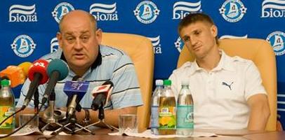 Андрей Стеценко и Владимир Езерский, фото fcdnipro.dp.ua