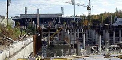 Стройка возле НСК 