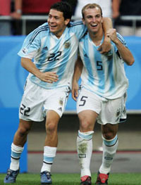 Лучиано Галлетти (слева)