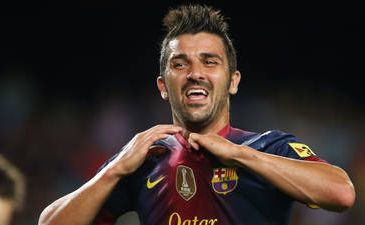 Давид Вилья, фото fcbarcelona.com