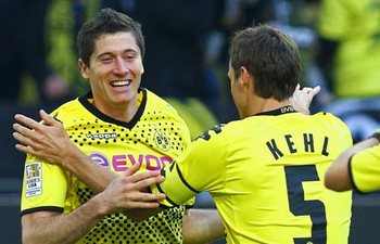 Левандовски и Кель, EPA