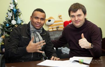 Жажа и Евгений Красников, фото metalist.ua