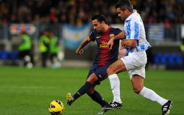 Хави против Тулалана, Getty images