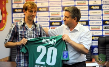 Вадим Милько, vorskla.com.ua