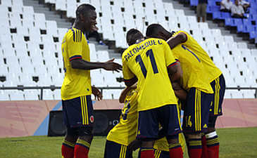 Сборная Колумбии, sudamericanosub20.com.ar