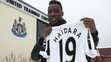 Массадио Айдара, nufc.co.uk