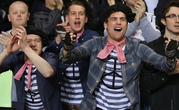 Французы Ньюкасла на марше, bbc.co.uk