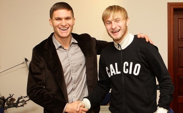 Новички Динамо Селин и Безус, fcdynamo.kiev.ua