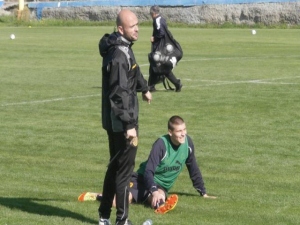 Максим на тренировке АЕЛя, фото из архива героя публикации