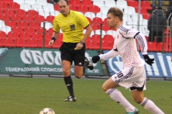 Эрик Бикфалви традиционно был самым активным в составе Волыни, fcvolyn.net