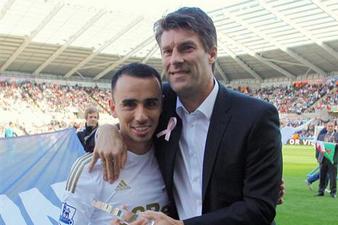 Леон Бриттон и Лаудруп, swanseacity.net