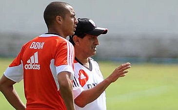 Давид Трезеге и Рамон Диас, ole.com.ar