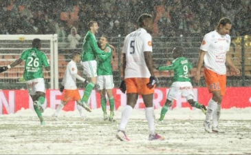 В Сент-Этьенне бушевала стихия, lequipe.fr