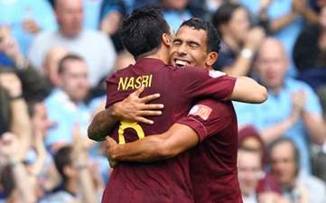 Насри и Тевес, goal.com