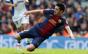 Давид Вилья, фото fcbarcelona.es