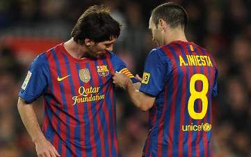 Месси и Иньеста, Getty Images