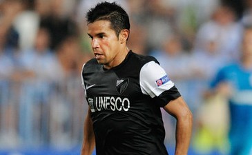 Хавьер Савиола забил единственный мяч во встрече Малаги и Атлетико, Getty Images