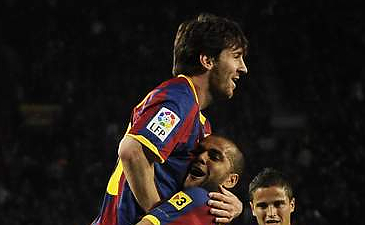 Месси и Алвес, goal.com