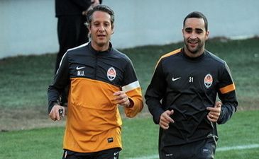 Массимо Уголини и Исмаили, фото ФК Шахтер