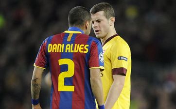 Дани Алвеш и Джек Уилшир, dailymail.co.uk