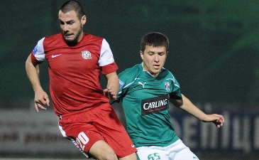 Сергей Кучеренко (справа), фото Ильи Хохлова, Football.ua