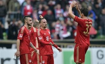 Радость Баварии, footymatches.com