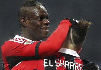 Балотелли и Эль Шаарави, Getty Images