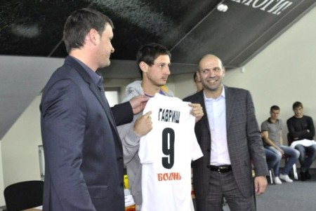 Представление Гавриша, фото fcmetalurg.com