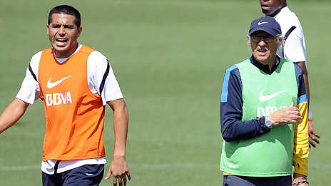 Рикельме и Бьянки, ole.com.ar