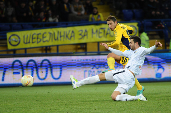 Марлос открывает счет, фото Дмитрия Неймырка, Football.ua