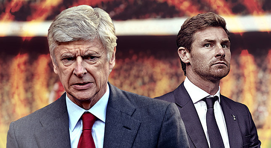 Арсен Венгер и Андре Виллаш-Боаш, коллаж skysports.com