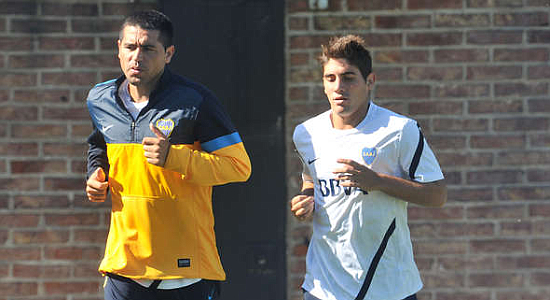 Хуан Роман Рикельме и Кристиан Эрбес, ole.com.ar