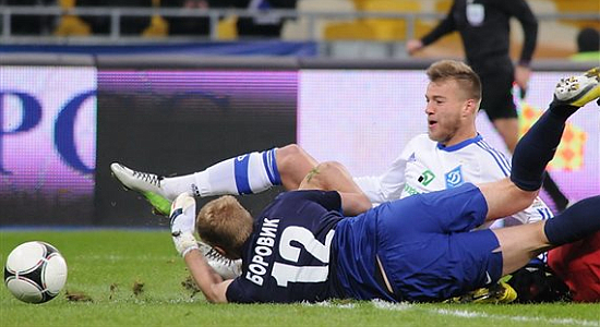 Евгений Боровик против Андрея Ярмоленко, фото Football.ua