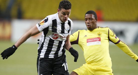 Бен Арфа в игре с Анжи, фото skysports.com