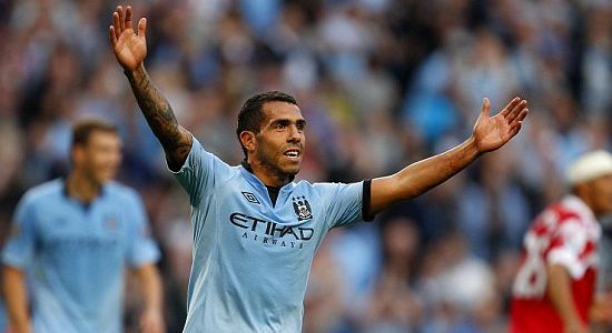 Тевес забил трижды, AP