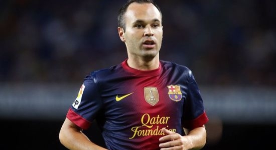 Андрес Иньеста, фото fcbarcelona.com